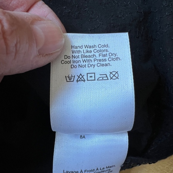 DKNY SS TEE SHIRT M 100% COTTON SEQUINS ELEVATED CASUAL SHIMMERY DAY TO DATE - Picture 12 of 12